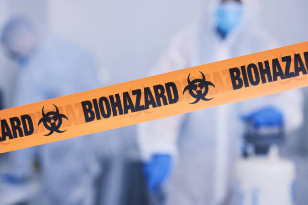 Professional Biohazard technician working in Junction City, CA